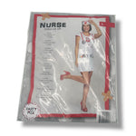 Sexy Nurse Costume – White Role play Dress with Cap – S / M / L – Women’s Lingerie Outfit