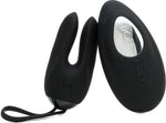 DORR - OZZY - Remote Control Vibrator – 3 Motors, 10 Vibration Patterns, Black
