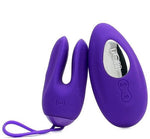 DORR - OZZY - Remote Control Vibrator – 3 Motors, 10 Vibration Patterns, Purple