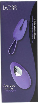DORR - OZZY - Remote Control Vibrator – 3 Motors, 10 Vibration Patterns, Purple