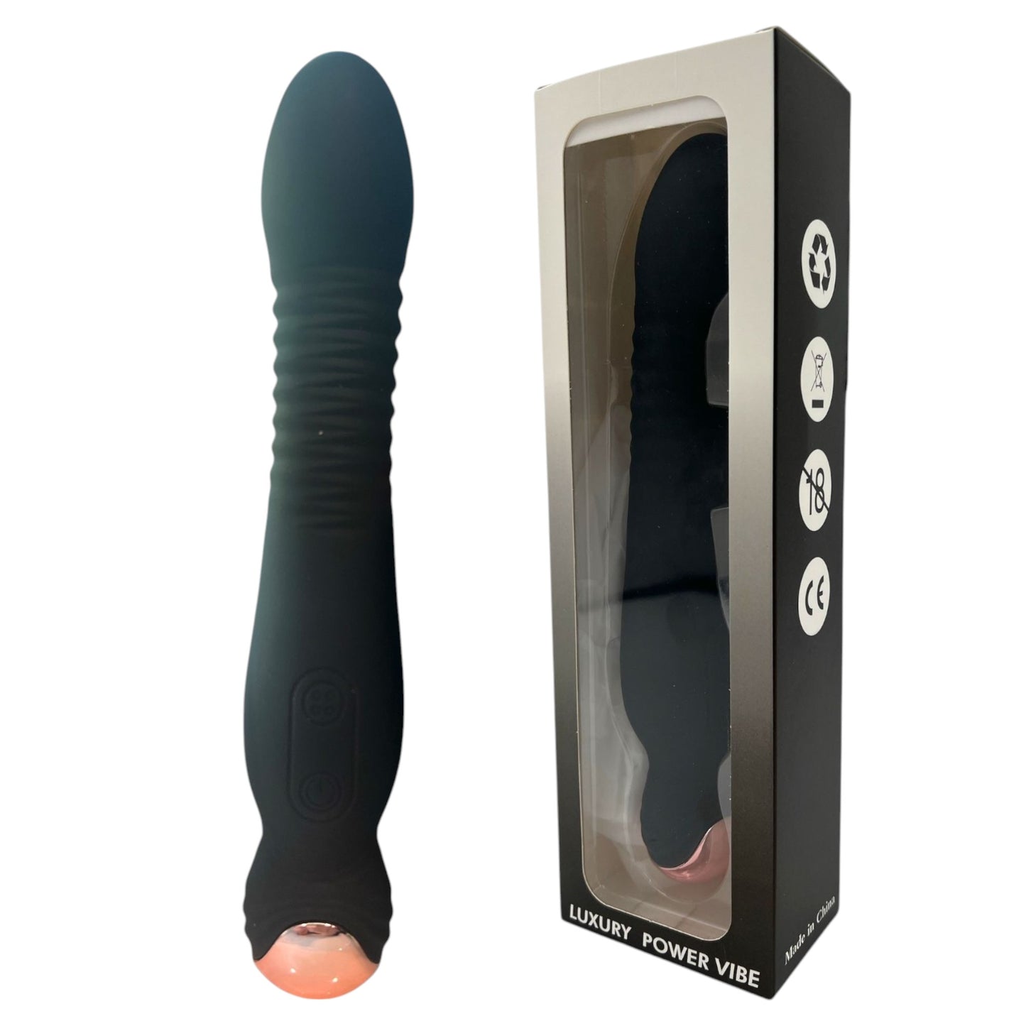 Power Escorts - Ron - Luxury Silicone Vibrator - Rechargeable