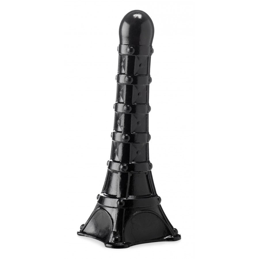 XXLTOYS - Eiffel Tower - XXL Dildo - Insertable length 32 X 8.5 cm - Black Made in Europe