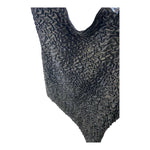 Peter Domenie Black Bubble Body Shirt – Size XXL