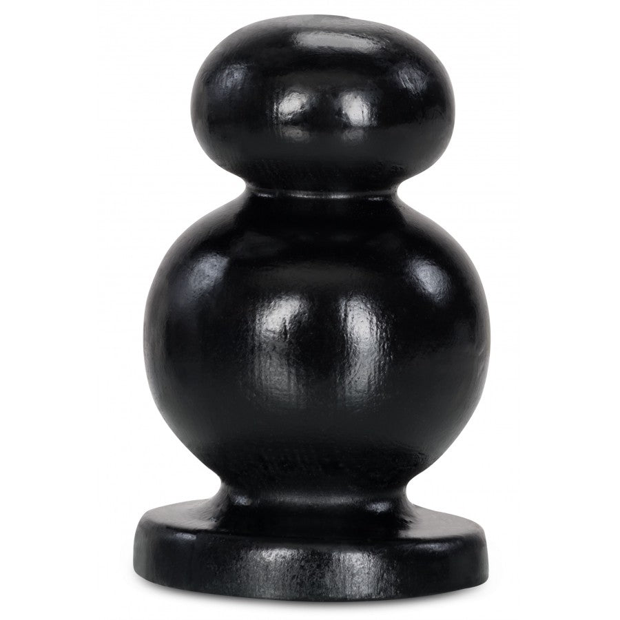 XXLTOYS - Alin - XXL Plug - Insertable length 11 X 7.5 cm - Black - Made in Europe