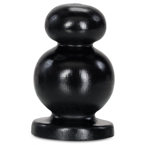 XXLTOYS - Alin - XXL Plug - Insertable length 11 X 7.5 cm - Black - Made in Europe
