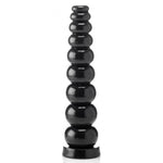 XXLTOYS - Zizou - XXL Dildo - Insertable length 36 X 8.5 cm - Black - Made in Europe
