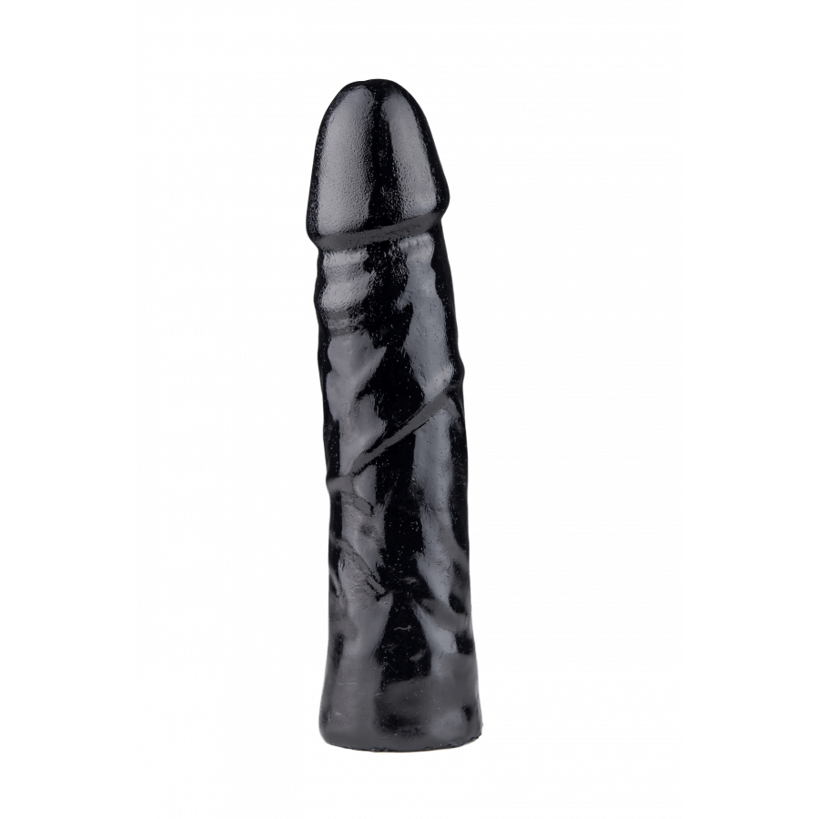 XXLTOYS - Christiaan - Dildo - Insertable length 21 X 4.5 cm - Black - Made in Europe