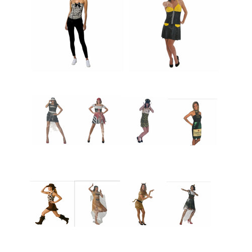 Kinky Role Play Female Mix Box 10 Model  B - Various Sizes S / M / L  - Total 30 Pcs IN Mix Box