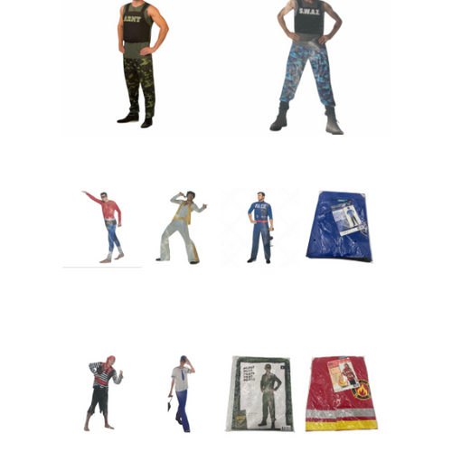 Kinky Role Play Male B Mix Box 10 Models - Various Sizes  M / L / XL Total 30 Pcs Carton