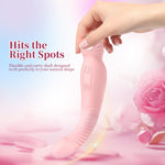 Power Escorts BR345 Ron - Luxury Silicone Vibrator - Rechargeable 3 Colours Available