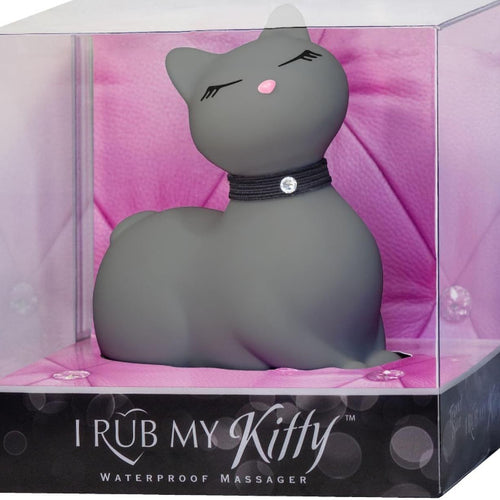 Big Teaze Toys - I Rub My Kitty Grey - Unique Waterproof Massager