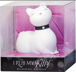 Big Teaze Toys - I Rub My Kitty White - Unique Waterproof Massager