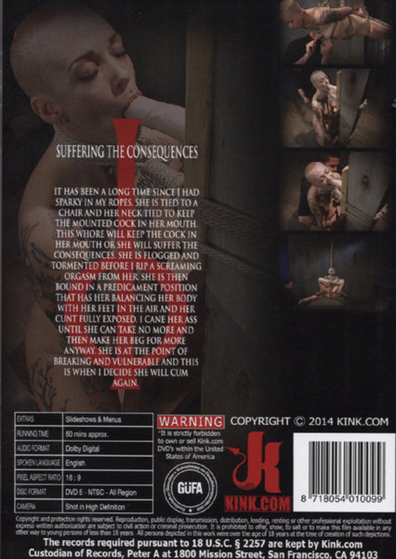 Dvd Sadistic rope - Suffering the Consequences