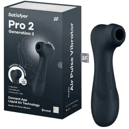 Satisfyer - Bestseller Model - Pro 2  Generation 3  Air pulse Stimulator + Vibration - Airsucker