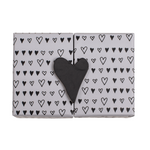 Kinky Pleasure - B104 - Jewelry Box With Black Heart Motif - 12x8cm