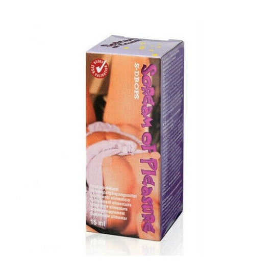 Scream Of Pleasure Erotic Drops 15ml For Women
