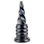 XXLTOYS - Timber - Plug - insertable length 15 X 5 cm - Black - Made in Europe - 15136