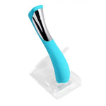 DORR - Silker - G-Spot Vibrator – Blue Silver, Rechargeable, 20 cm