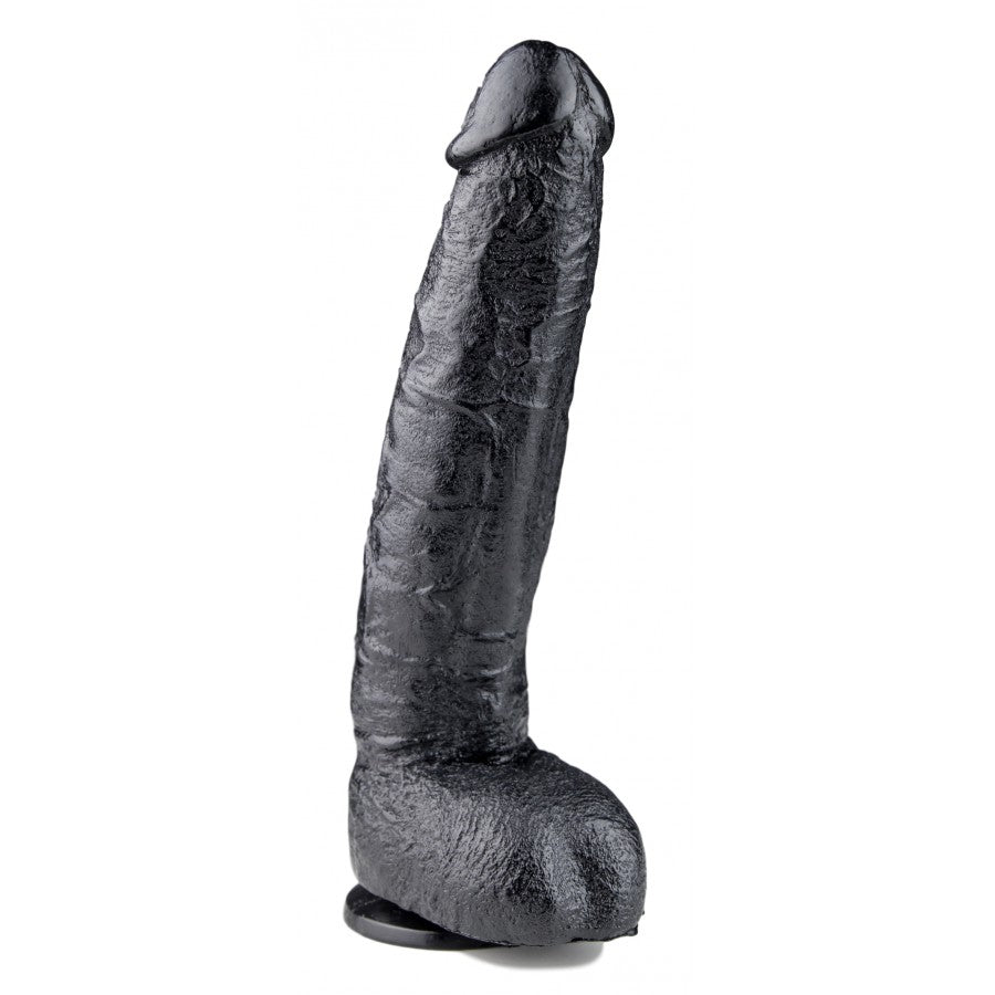 XXLTOYS - Otos - Dildo - Insertable length 21 X 5.5 cm - Black - Made in Europe - 19647