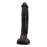 XXLTOYS - Zeus - Large Dildo - insertable length 24 X 6 cm - Black - Made in Europe