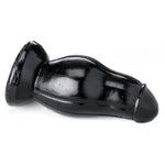 XXLTOYS - Pallas - XXL Dildo - Insertable length 20 X 10 cm - Black - Made in Europe