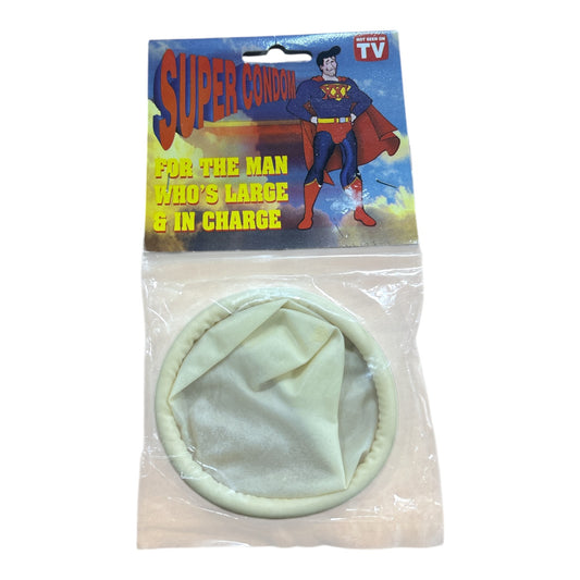 Super Condom For The Man Who's In Large & In Charge - Mega Size Condom For Elephants Only