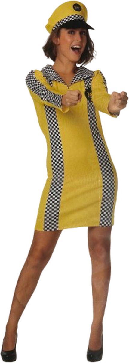 Sexy Taxi Driver Roleplay Dress for Women – Seductive Chauffeur Uniform with Cap - S/M/L