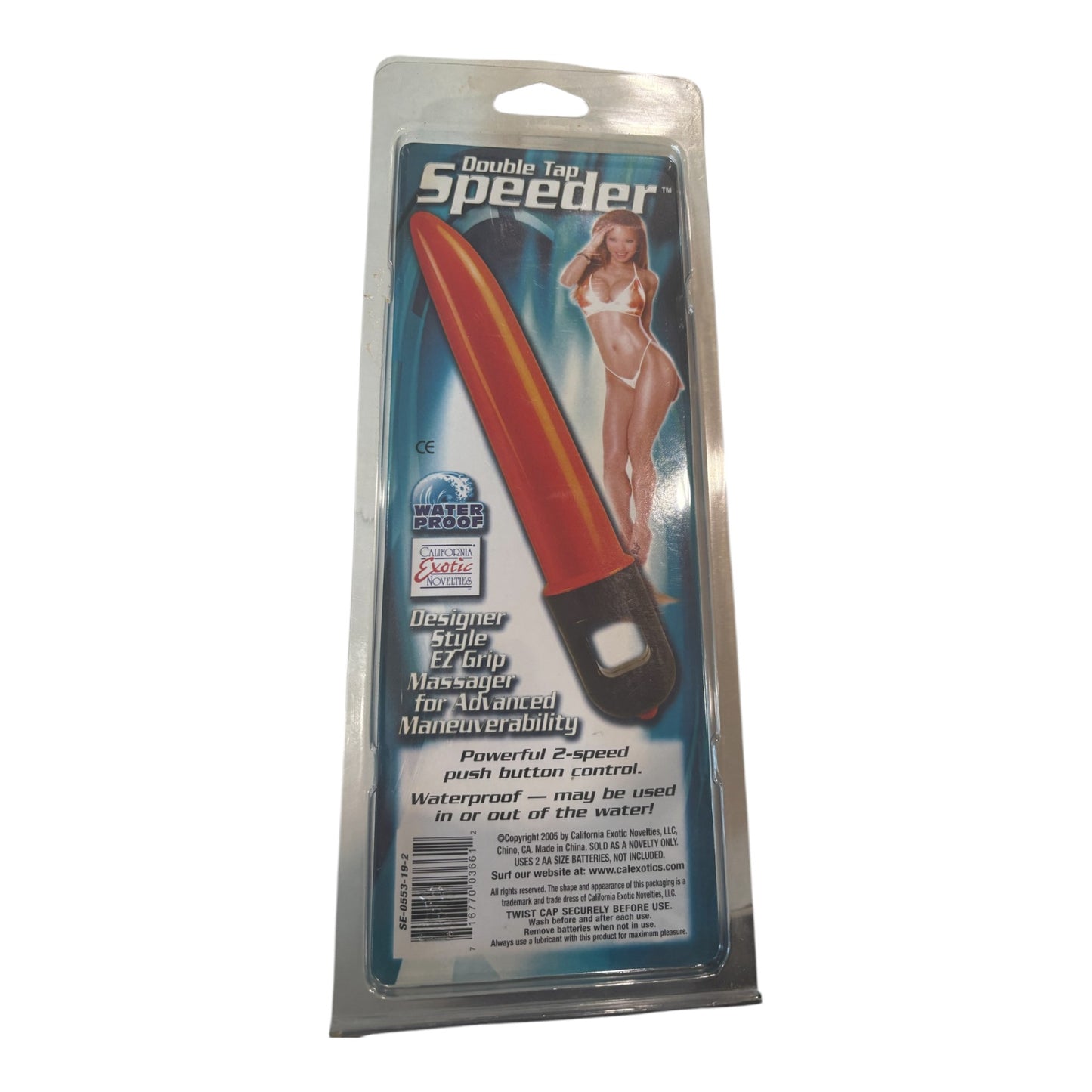 California Exotic Novelties - Double Tap Speeder Vibrator