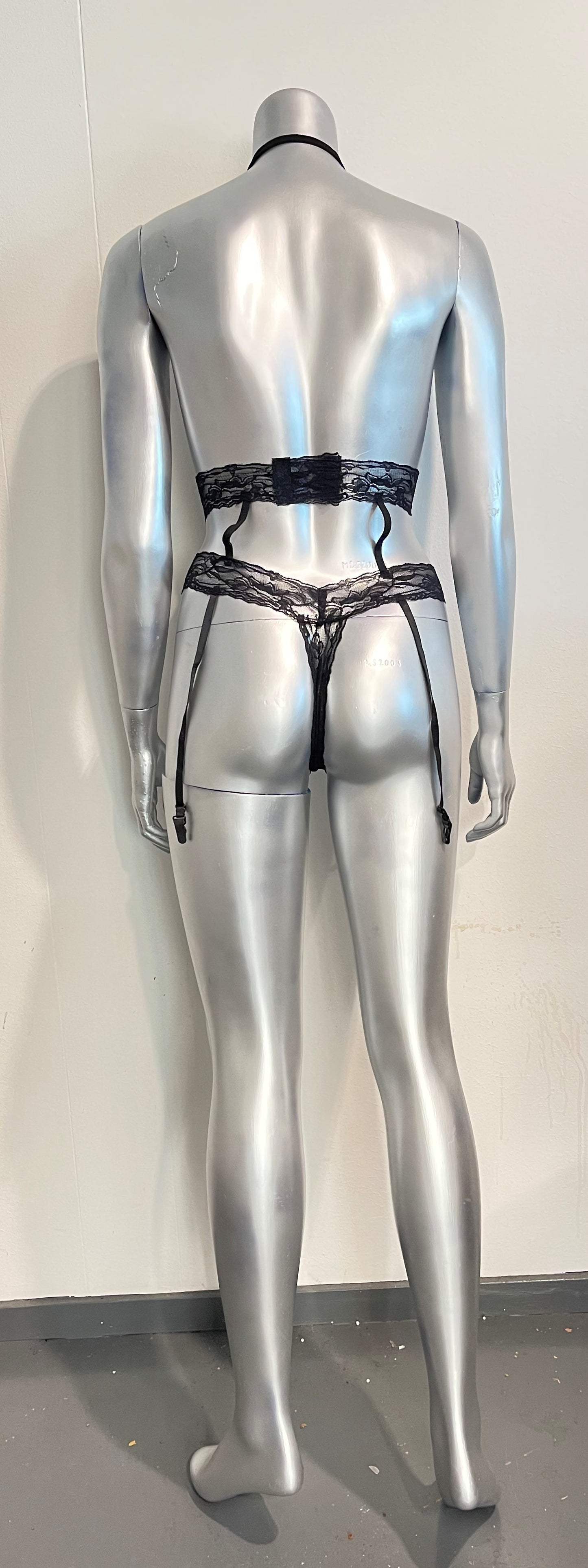Body Pleasure - TL143  Black - Sexy Body Stocking Lingerie Set - One Size Fits Most - stylish Colour Box