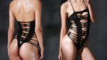 Body Pleasure - TL76 - Sexy Body Lingerie Set - One Size Fits Most - Gift Box - Black