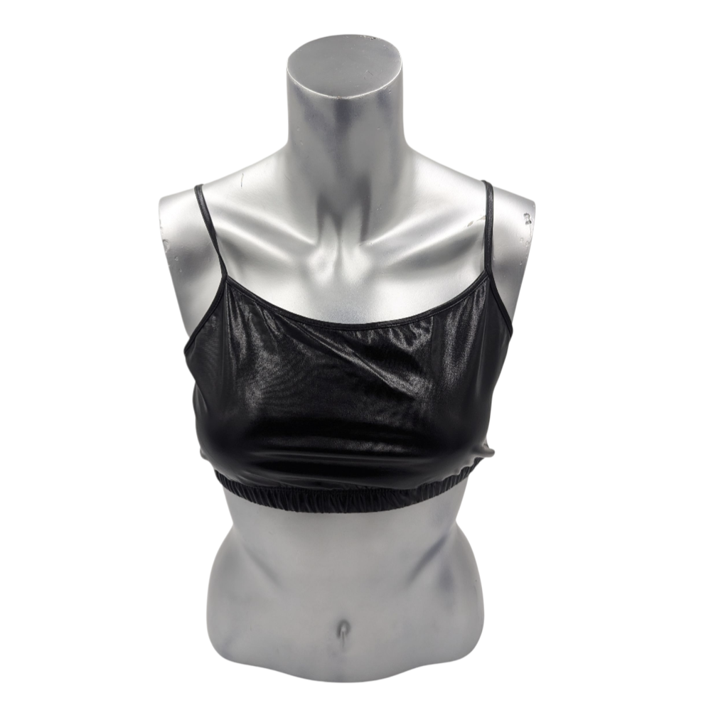 Kinky Glossy Black  Slim Top