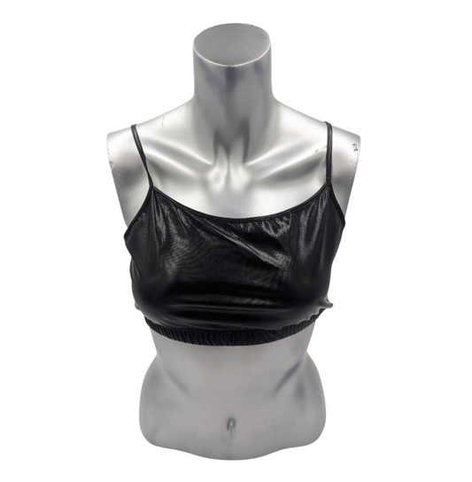 Kinky Glossy Black  Slim Top