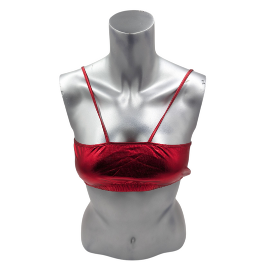 Kinky Glossy Red  Slim Top