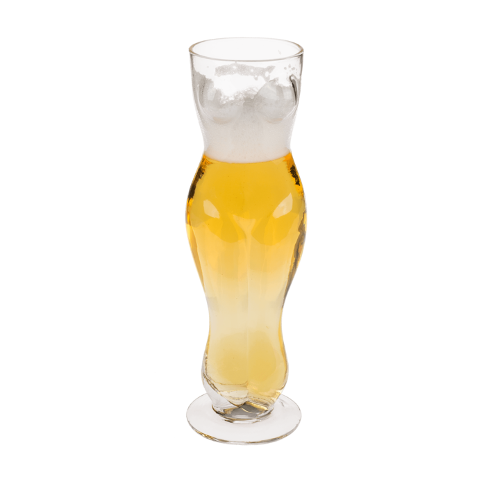 Kinky Pleasure - OB071 - Woman Body Beer Glass - 500ml