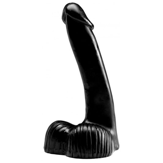 XXLTOYS - Gavin - Dildo - Insertable length 2 X 5.5 cm - Black - Made in Europe