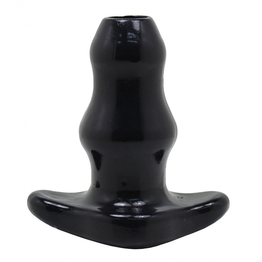 XXLTOYS - Hole-In-One - Tunnel Plug - Insertable length 10 X 5.3 cm - Hole 2 cm - Black - Made in Europe