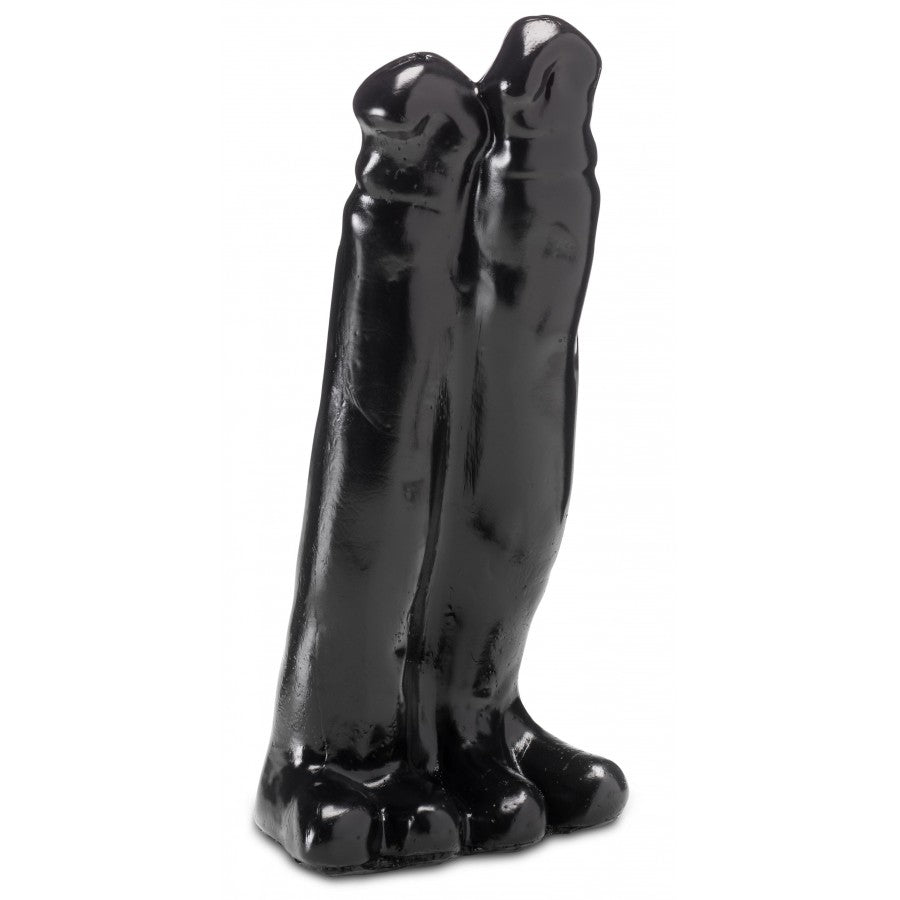 XXLTOYS - Ulysse - Double Dildo - Insertable length 23.5 X 8 cm - Black - Made in Europe