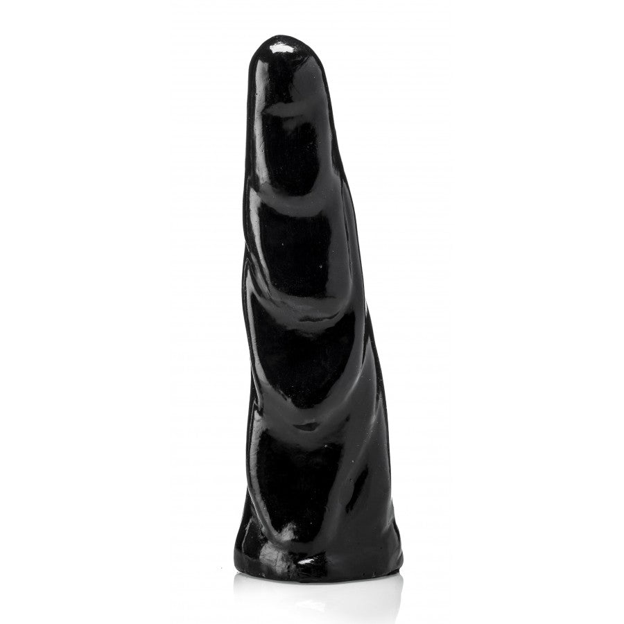 XXLTOYS - Wave - Large Dildo - Insertable length 22 X 6.5 cm - Black - Made in Europe