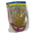 Trendy Deals Online - 21752 - Venetian Mask Huge Size  36 Cm Height X 20 Cm - Purple/ Gold