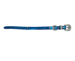 Cat Collar / Small Dog Collar - Blue - Dia 8,5 CM - Length 32 CM - Width 1,5 CM