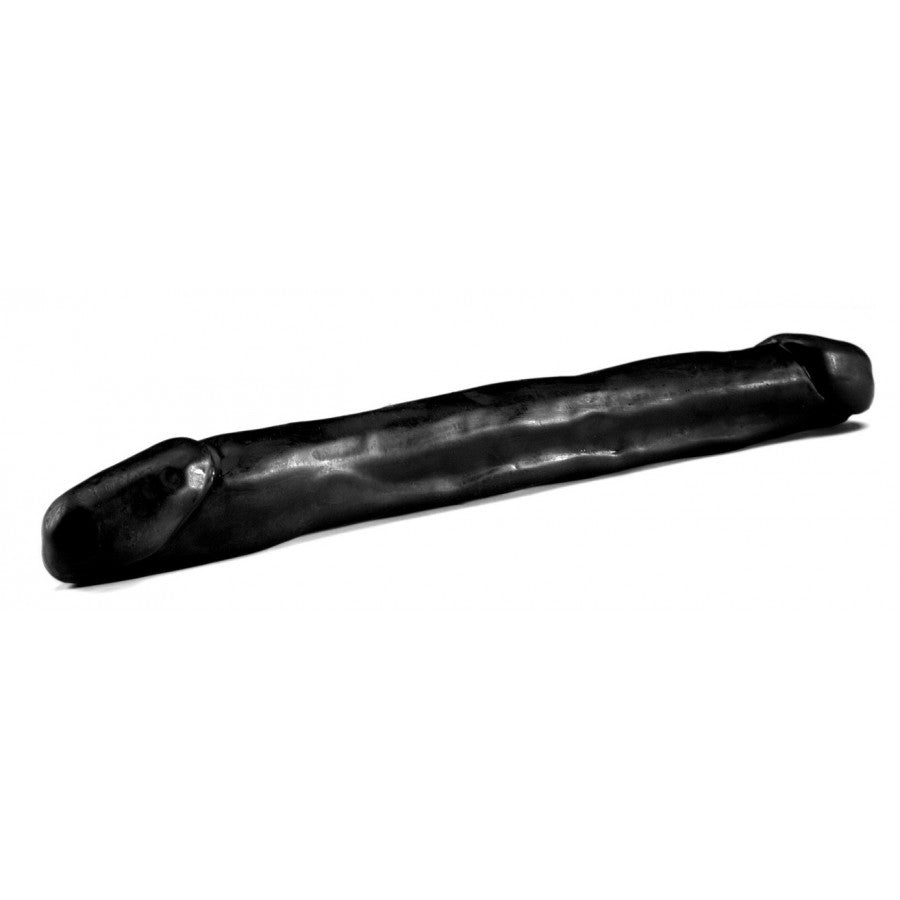 XXLTOYS - As Long As - Double Dildo - Insertable length 38 X 3.7 cm - Black - Made in Europe