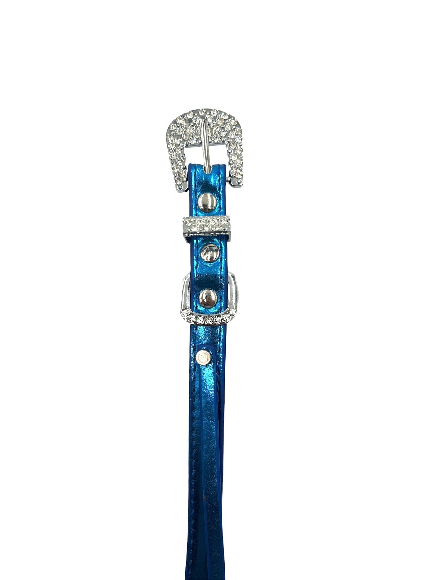 Cat Collar / Small Dog Collar - Blue - Dia 8,5 CM - Length 32 CM - Width 1,5 CM