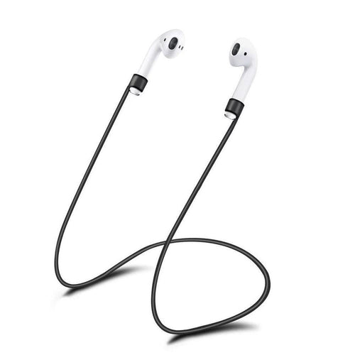 Timmy Toys - AX032 - Silliconen Strap For Airpods - Black - 55cm - 1 Piece
