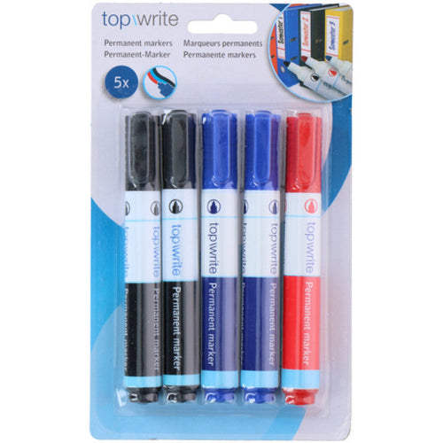 Timmy Toys - ED027 - Permanente Markers 5pcs - 1 Piece