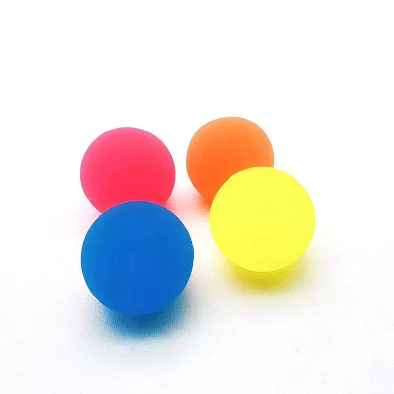 Timmy Toys - AX055 - Rubber Elastic Bouncing Balls - 6pcs - 25mm - 1 Piece