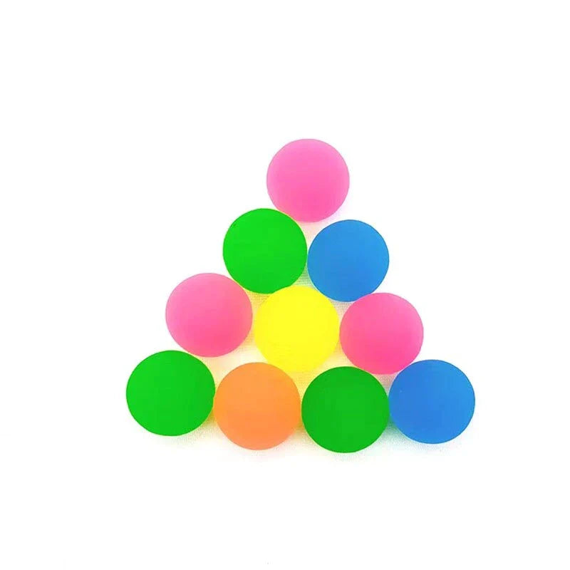 Timmy Toys - AX055 - Rubber Elastic Bouncing Balls - 6pcs - 25mm - 1 Piece