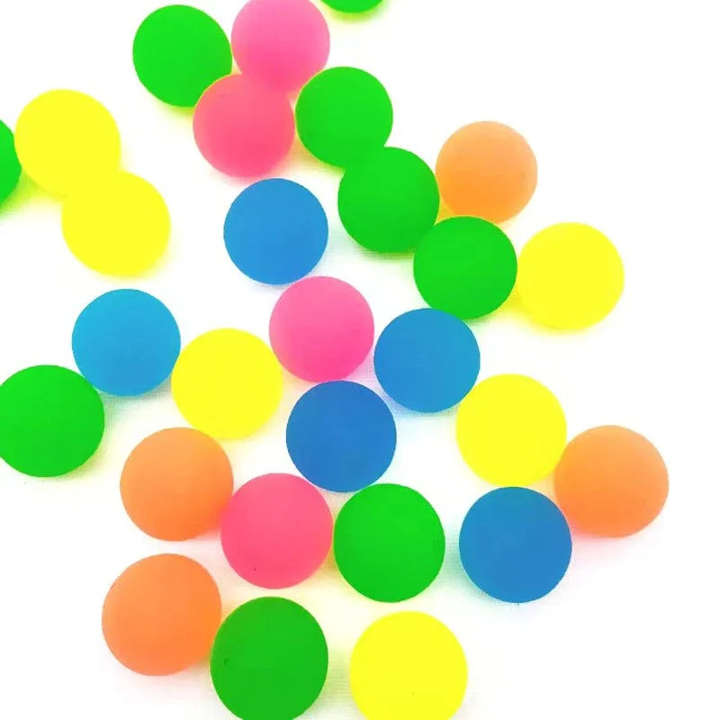 Timmy Toys - AX055 - Rubber Elastic Bouncing Balls - 6pcs - 25mm - 1 Piece