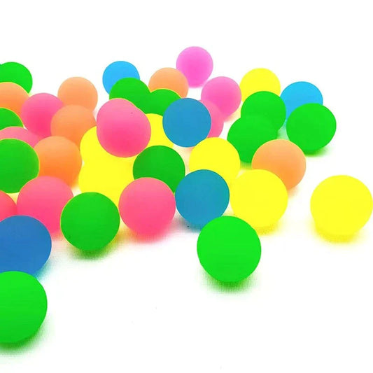 Timmy Toys - AX055 - Rubber Elastic Bouncing Balls - 6pcs - 25mm - 1 Piece
