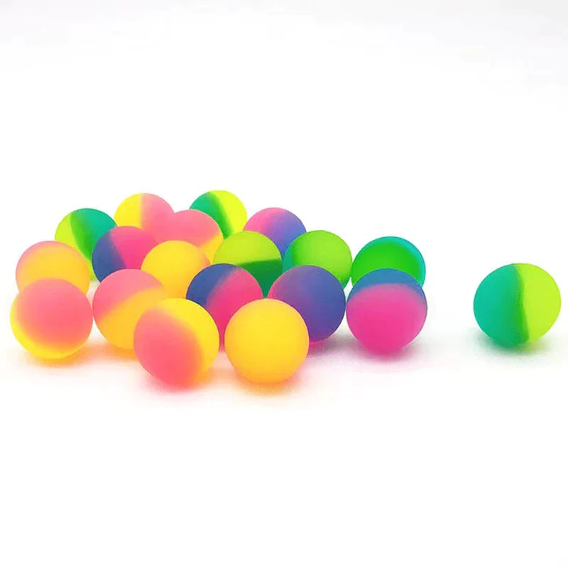 Timmy Toys - AX055 - Rubber Elastic Bouncing Balls - 6pcs - 25mm - 1 Piece