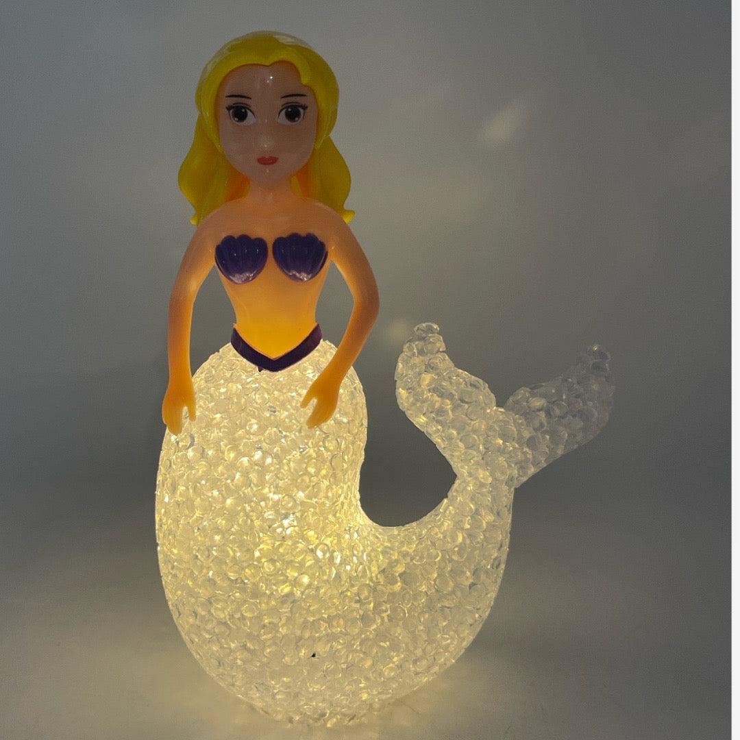 Timmy Toys - MP036 - Child Sea Meermaid Night Lamp - 3 Colours - 1 Piece